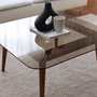 Hanah Home Mesa de centro Smart en Bronce